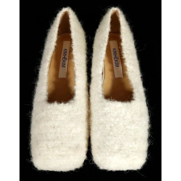 KIMHEKIM Boucle Ballerina Flats Size 39 US 9 Ivory - Picture 4 of 13